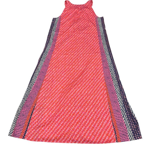 Nic+Zoe Spotty Stripes Sleeveless Midi Dress Women's 100% Cotton, Size S NWOT - Picture 2 of 8